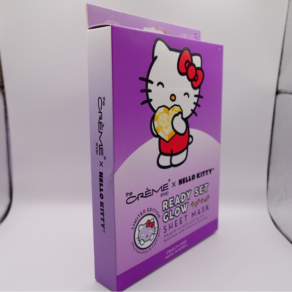 The Creme Shop x Hello Kitty Ready Set Glow Limited Edition Face Mask Sheet 3 - Picture 3 of 5
